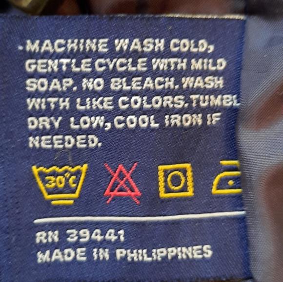 Dockers Men's Tan Barn Coat 100% Cotton Shell Size Large - Picture 9 of 10